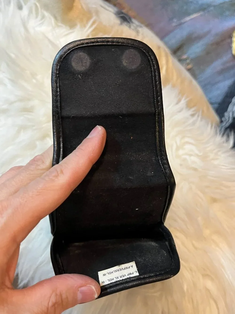 Turtleback Leather Belt Case Phone Holder w. Clip iPhone Samsung +